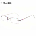 beautiful rimless optical glasses frames